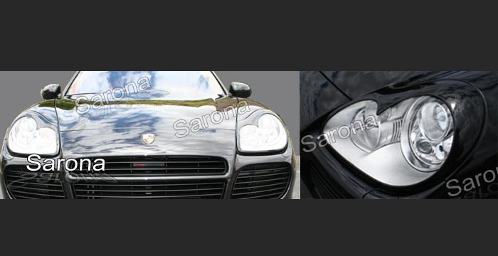 Custom Porsche Cayenne Eyelids  SUV/SAV/Crossover (2002 - 2006) - $350.00 (Manufacturer Sarona, Part #PR-002-EL)